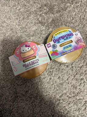 Hello Kitty Mystery Squishy Dumpling Toy - Pink & Tan